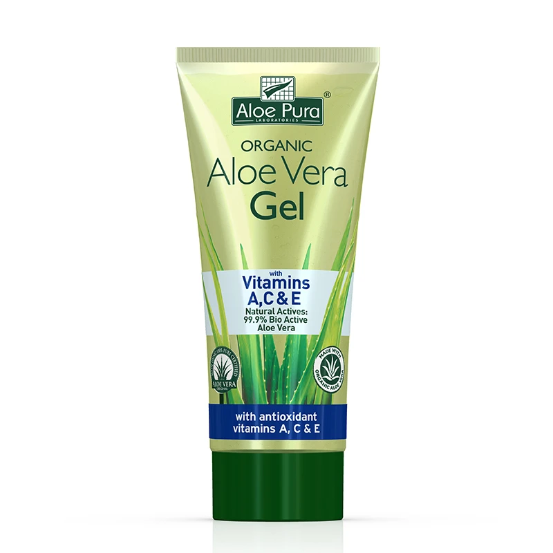 Aloe Pura Organic Aloe Vera Gel with Vitamins A, C & E 200ml Pharma